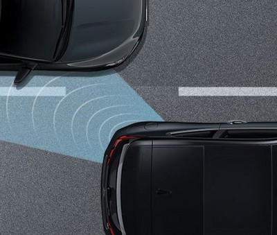 assistance de changement de voie.